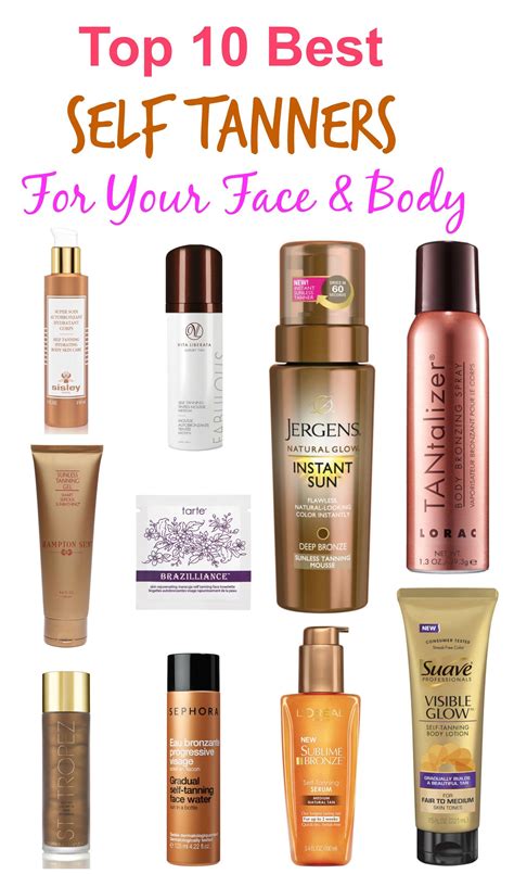 top rated self tanners